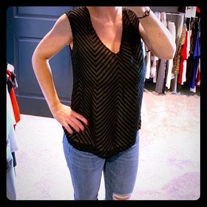 Black Blouse Tank